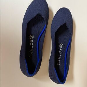 Rothy's Blue Flats Versatile and Comfortable